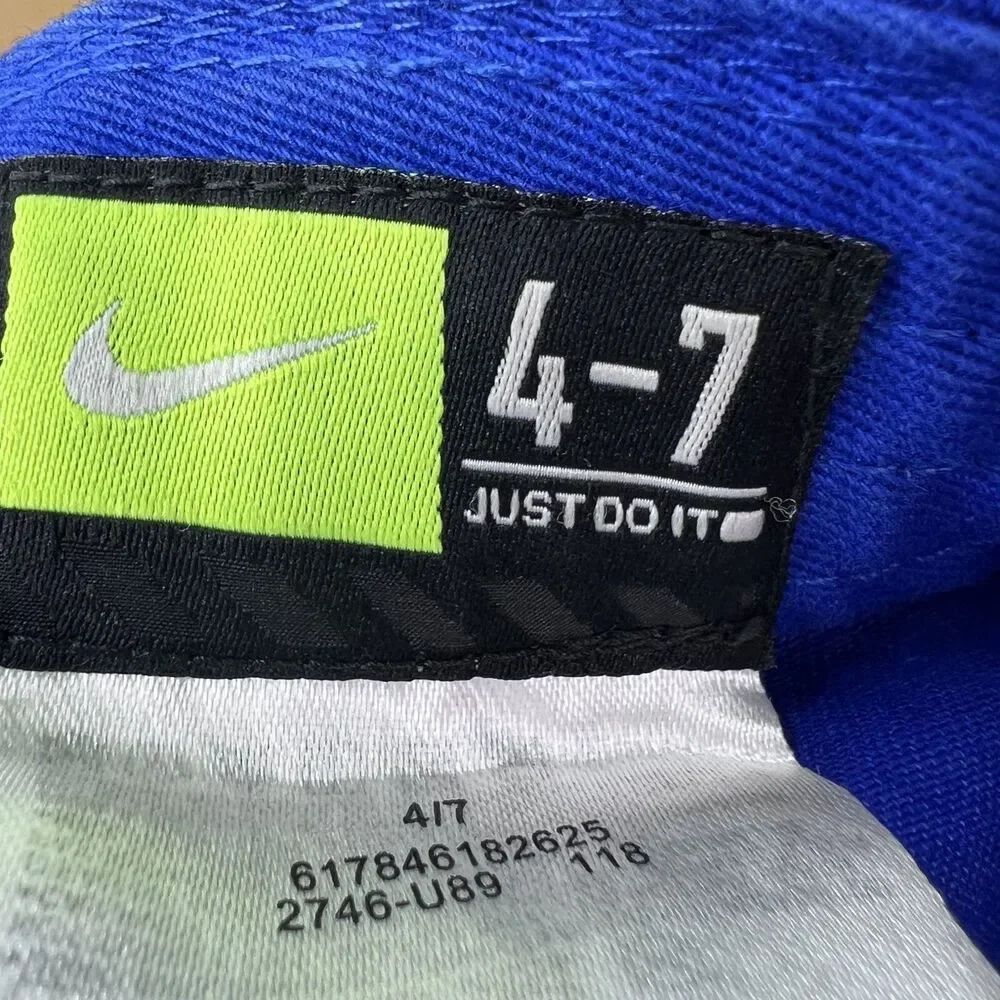 Nike Jordans Youth Blue Size 4-7 Adjustable Hat Strapback Baseball Cap